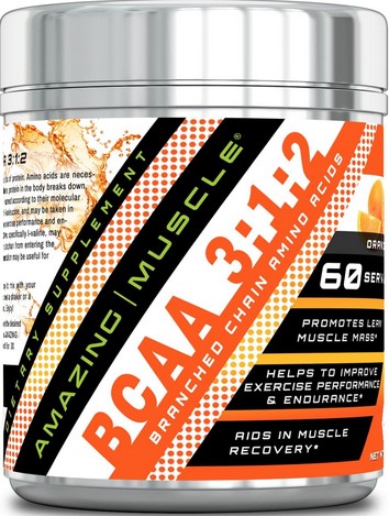 Amazing Nutrition Amazing Muscle BCAA 3:1:2 Orange 0.94 lb