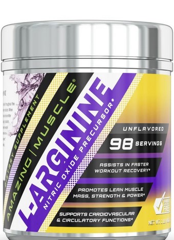 Amazing Nutrition Amazing Muscle L-Arginine Unflavored 1 lb