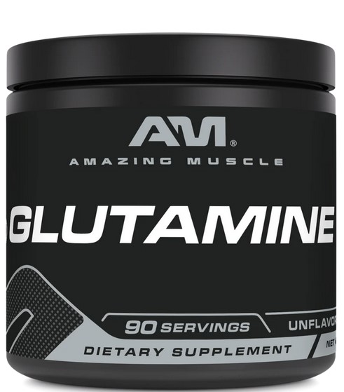 Amazing Nutrition Amazing Muscle L-Glutamine Powder Unflavored 1 lb