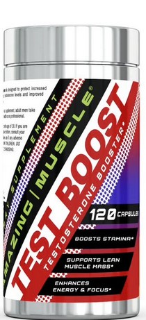 Amazing Nutrition Amazing Muscle Test Boost Testosterone Support 120 capsule