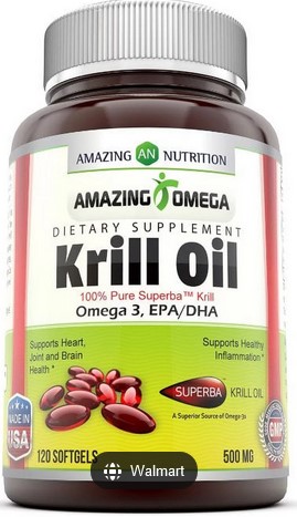 Amazing Nutrition Amazing Omega Superba Krill Oil 500 mg 120 softgel