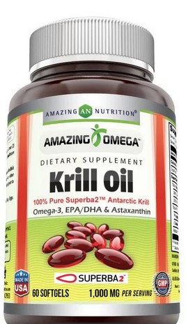 Amazing Nutrition Amazing Omega Superba Krill Oil 500 mg 60 softgel