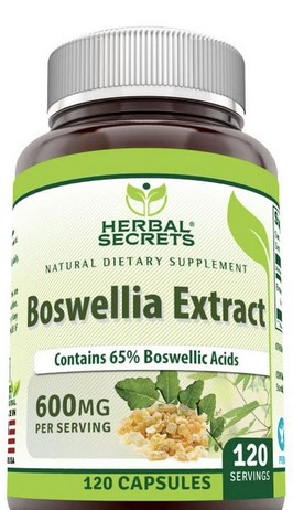 Amazing Nutrition Herbal Secrets Boswellia Serrata Extract 600 mg 120 capvegi