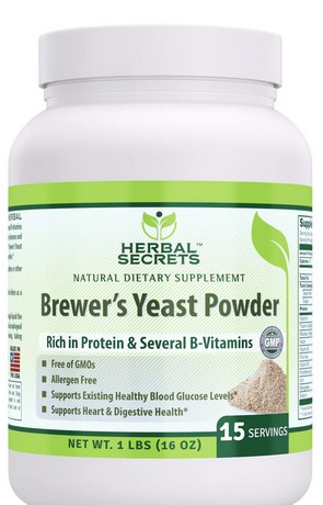 Amazing Nutrition Herbal Secrets Brewer's Yeast Powder 16 ounce
