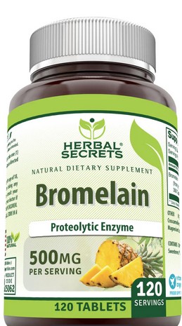 Amazing Nutrition Herbal Secrets Bromelain 500 mg 120 tablet