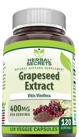 Amazing Nutrition Herbal Secrets Grapeseed Extract 400 mg 120 capvegi