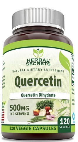 Amazing Nutrition Herbal Secrets Quercetin 500 mg 120 capvegi