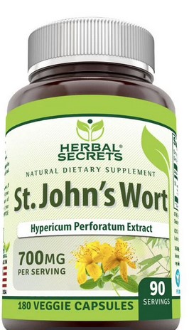 Amazing Nutrition Herbal Secrets St. John's Wort 700 mg 180 capvegi