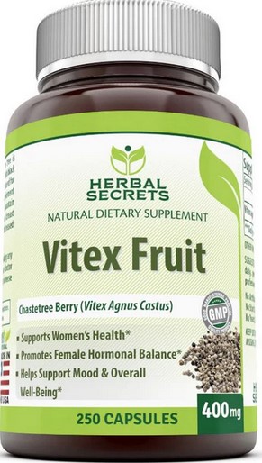 Amazing Nutrition Herbal Secrets Vitex Fruit 400 mg 250 capvegi