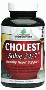 American Bio Science Cholest Solve 24/7 120 Tab
