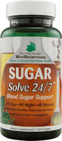 American Bio Science Sugar Solve 24/7 60 Sgel
