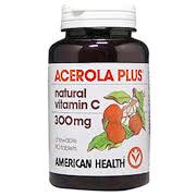 American Health Acerola Plus Chewable 300mg 90 tabs      TEMPORARILY UNAVAILABLE