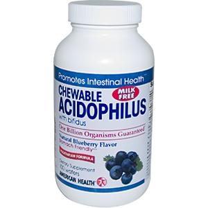American Health Acidophilus Chewable Blueberry 100 wafers-UNAVAILABLE