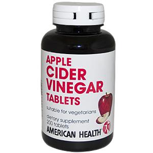 American Health Apple Cider Vinegar 300mg 200 tabs