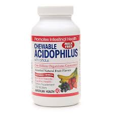 American Health Chewable Acidophilus Assorted Fruit Flavor-UNAVAILABLE 100 wafers
