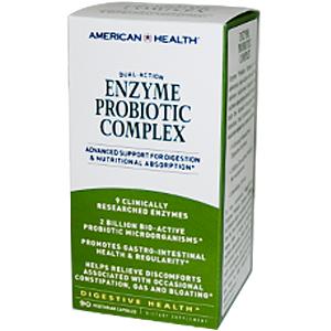 American Health Enzyme Probiotic Complex 90 caps  TEMPORARILY UNAVAILABLE