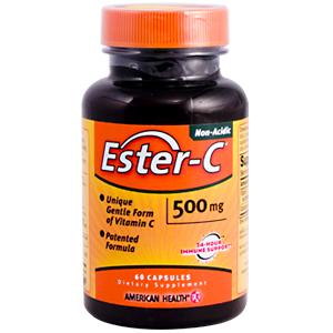 American Health Ester-C 500mg 60 capsule