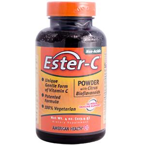 American Health Ester-C Powder with Citrus Bioflavonoids Vegetarian 4 oz    TEMPORARILY UNAVAILABLE