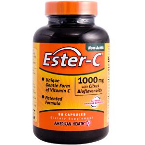 American Health Ester-C w/Citrus Bioflavonoids 1000mg 90 capsule