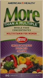 American Health More Than A Multiple For Women (Whole Food Concentrate) 90 tabs TEMPORARELY UNAVAILABLE