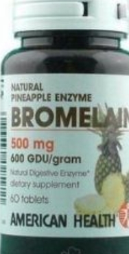 American Health Pineapple Enzme Bromelain 500mg 60 tabs