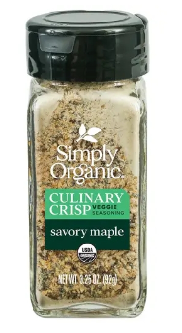 Simply Organic - Culinary Crisp Veggie Seasoning Savory Maple 3.25 oz.