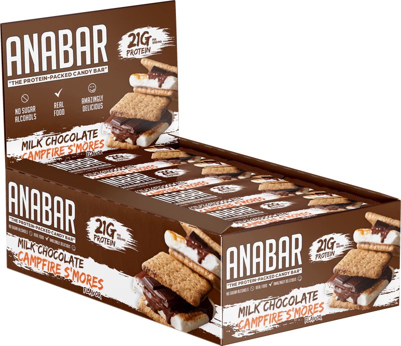 Anabar - Anabar Milk Chocolate Campfire S'Mores 12 Bars