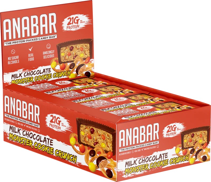 Anabar - Anabar Milk Chocolate Monster Cookie Crunch 12 Bars