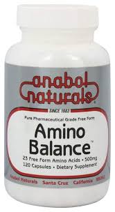 Anabol Naturals Amino Balance 500Mg 120 Caps