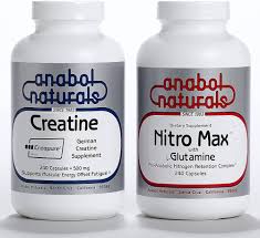 Anabol Naturals Anabol Muscle Stack: Creatine & Amino Nitro Max 240 Caps+240 Caps