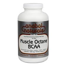 Anabol Naturals Hi-Test Muscle Octane BCAA's 120 Caps