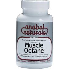 Anabol Naturals Hi-Test Muscle Octane BCAA's 60 Caps