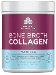 Ancient Nutrition - Bone Broth Collagen Vanilla 18.6 Oz