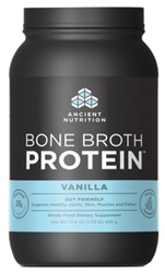 Ancient Nutrition - Bone Broth Powder Vanilla 40 Serv