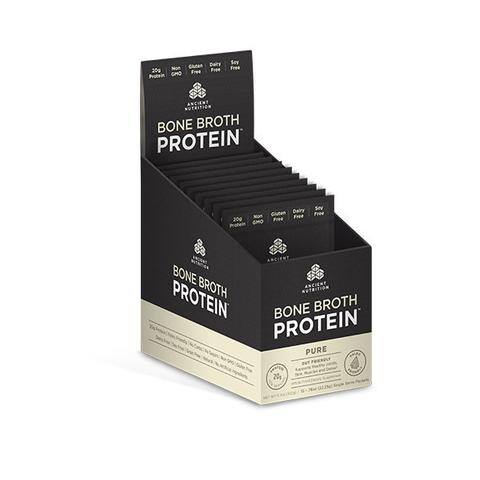 Ancient Nutrition - Bone Broth Protein Pure Packet 15 Servings      TEMPORARY UNAVAILABLE