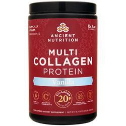  Ancient Nutrition - Dr. Axe Multi-Collagen Protein 1Lb 40 Servings Vanilla
