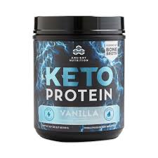 Ancient Nutrition -  Keto Protein  VANilla 525g