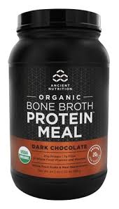 Ancient Nutrition - Organic Bone Broth Protein Meal  Dark Chocolate 689g TEMPORARELY UNAVAILABLE
