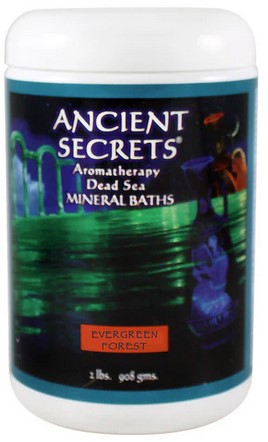 Ancient Secrets Dead Sea Bath Salts Evergreen Forest 2 lb
