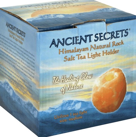 Ancient Secrets Salt Lamp Tea Candle Medium 3-5 lbs 1 unit
