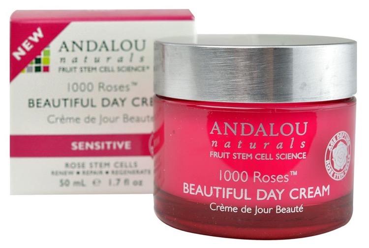 Andalou Naturals - 1000 Roses Beautiful Day Cream Sensitive  1.7 floz-UNAVAILABLE