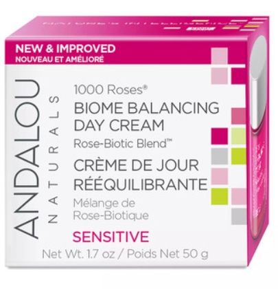 Andalou Naturals - 1000 Roses Biome Balancing Day Cream 1.7 ounce