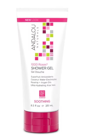 Andalou Naturals - 1000 Roses Soothing Shower Gel 32 ounce