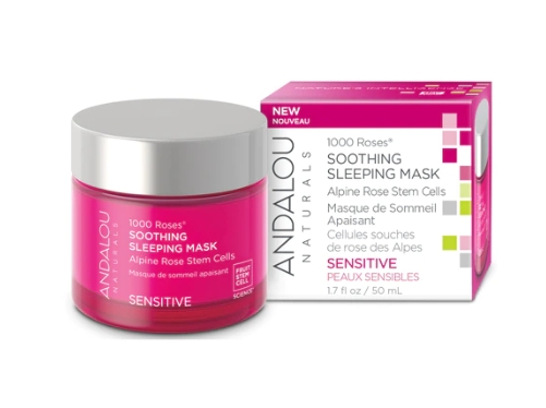 Andalou Naturals - 1000 Roses Soothing Sleeping Mask 1.7 ounce