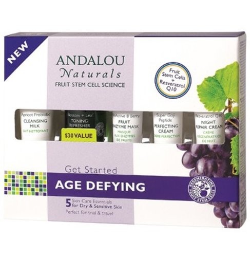 Andalou Naturals - Age Defying Get Started Skin Care Essentials  5 Piece