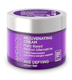 Andalou Naturals - Age Defying Rejuvenating Plant Based Retinol Alternative Cream 1 ounce