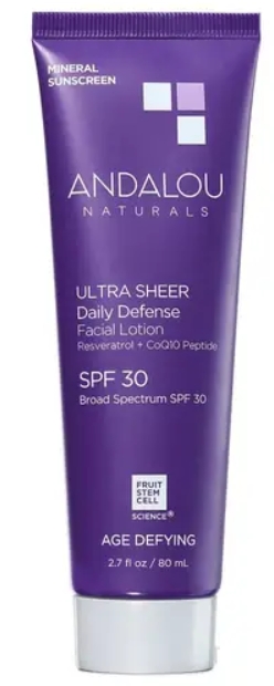 Andalou Naturals - Age Defying Ultra Sheer Daily Defense Facial Lotion SPF 30 2.7 ounce