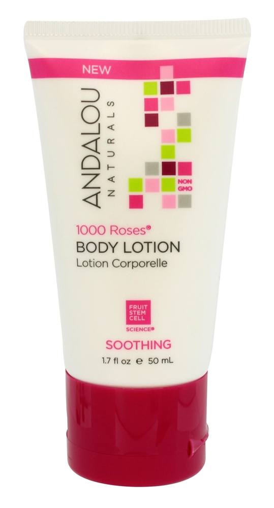 Andalou Naturals - Body Lotion Roses Sooth  1.7 floz-OUT OF STOCK