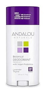 Andalou Naturals - Botanical Deodorant 2.65 oz Lavender Thyme-UNAVAILABLE