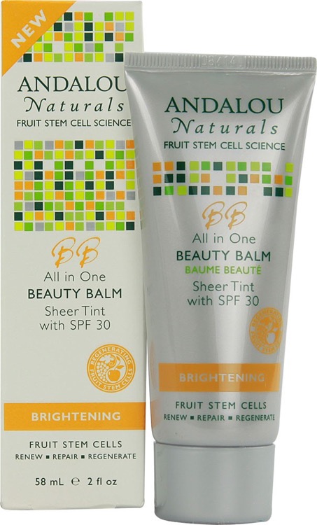 Andalou Naturals - Brightening All In One Beauty Balm Sheer Tint With spf 30 2 oz